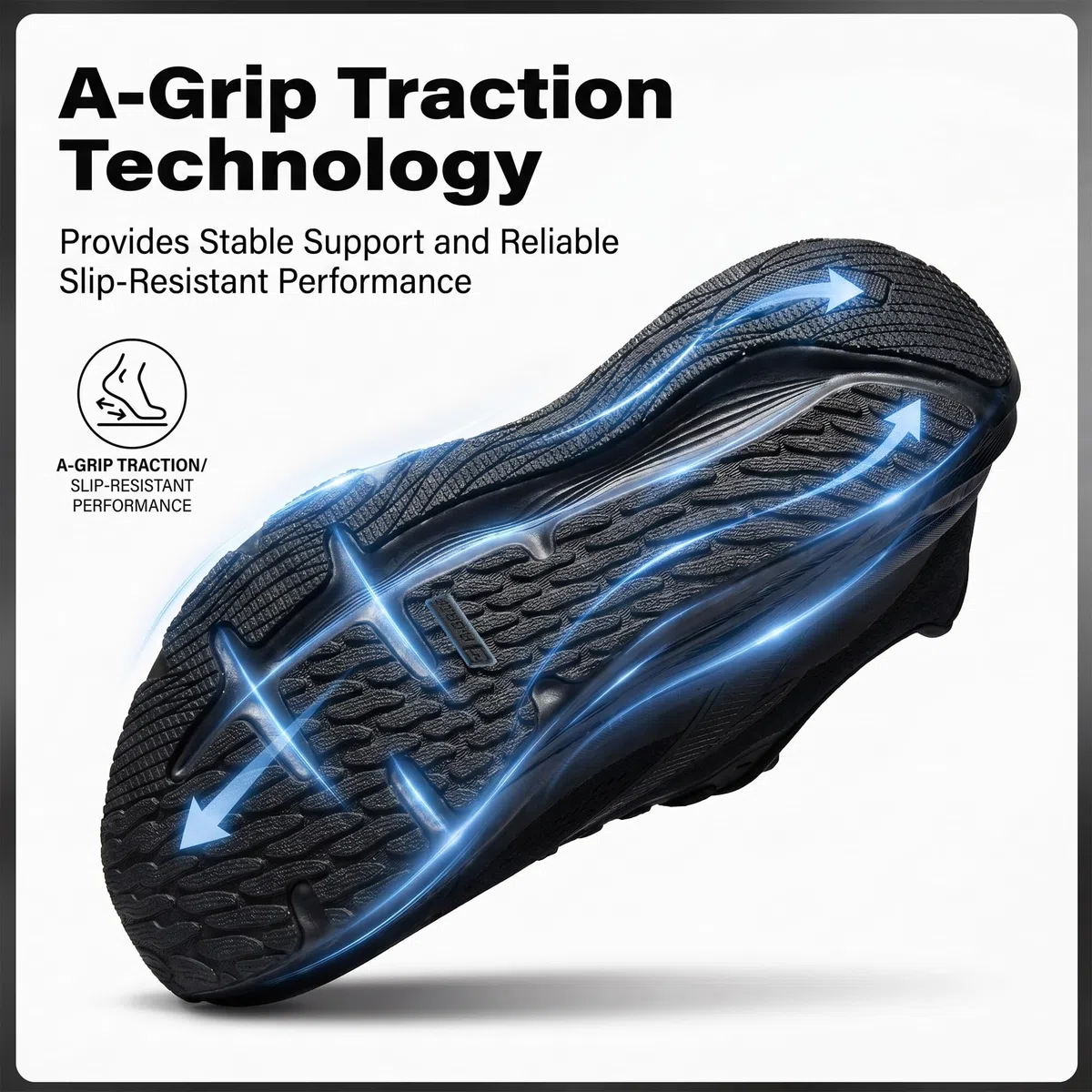 ANTA PG7 - Tenis deportivos para correr para hombre, cómodos, transpirables, para entrenamiento, gimnasio, entrenamiento cruzado, tenis deportivos