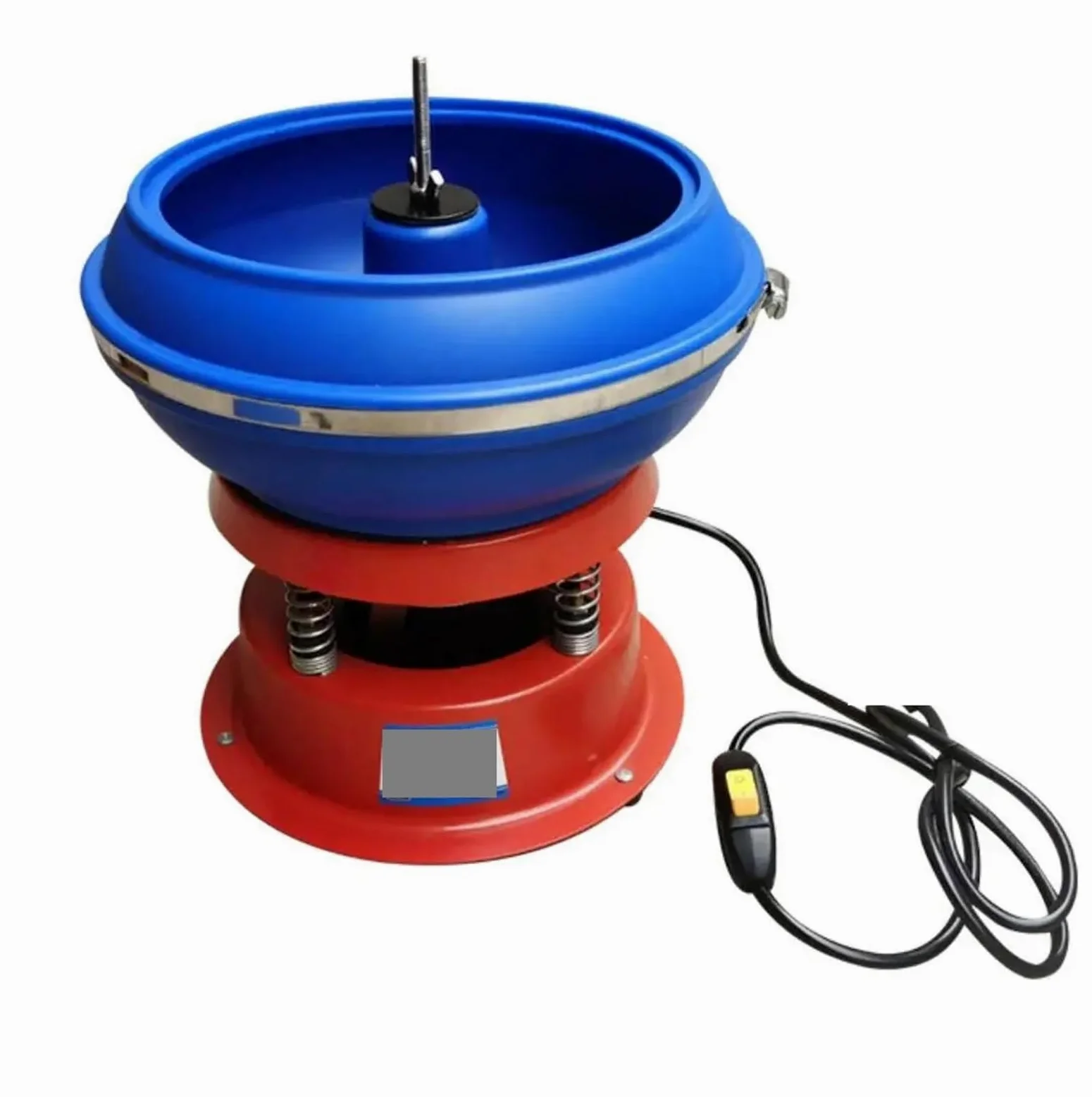 Pulidora de rocas, máquina pulidora vibratoria de joyería con kit de piedra de tambor, limpiador ultrasónico para piedras preciosas