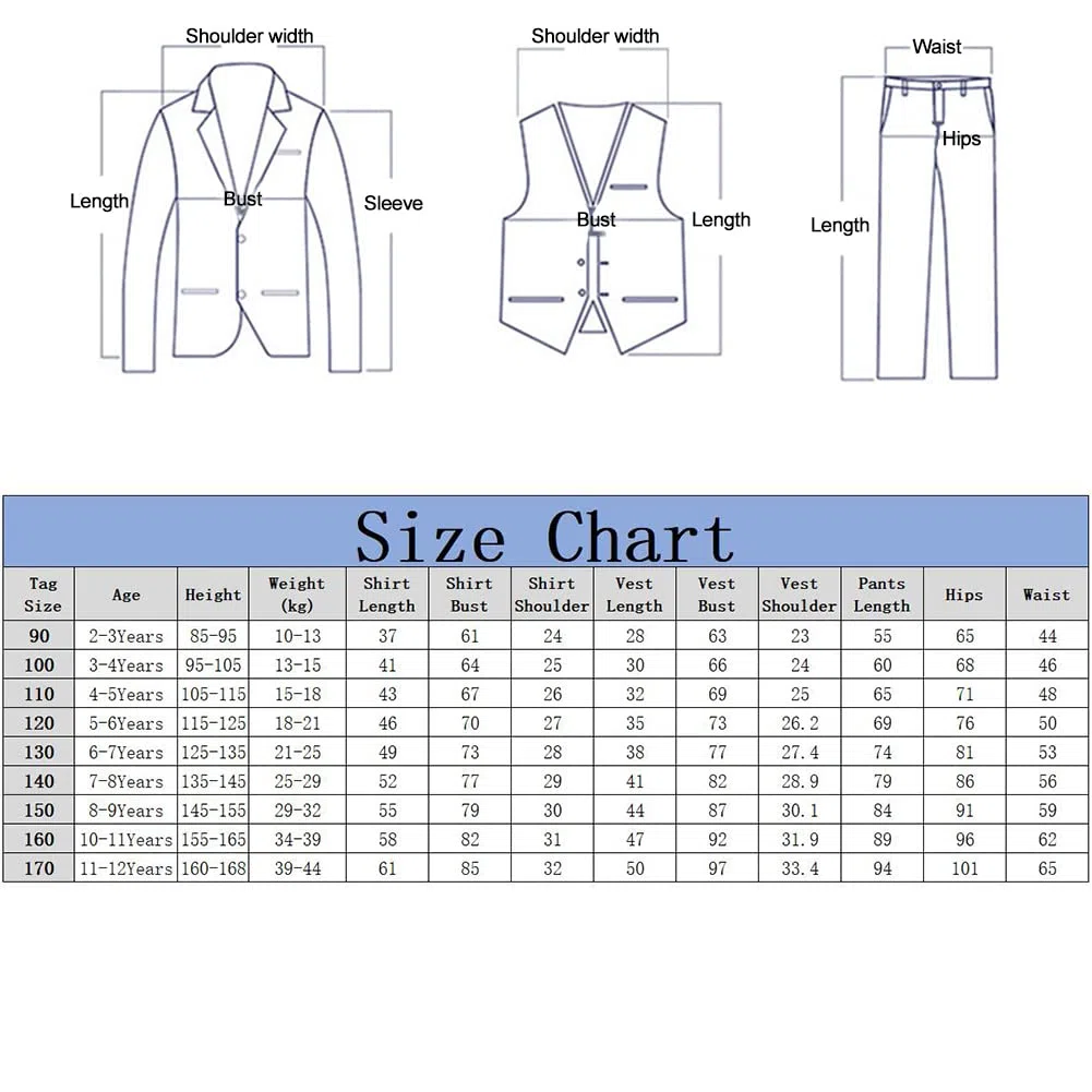 Trajes de Caballeros para Niños,Conjunto de Traje para Niños, Camisas de Manga Larga, Chaleco, Pantalones, Pajarita, Traje Infantil Elegante para Boda Comunión Bautizo Ceremonia Fiesta