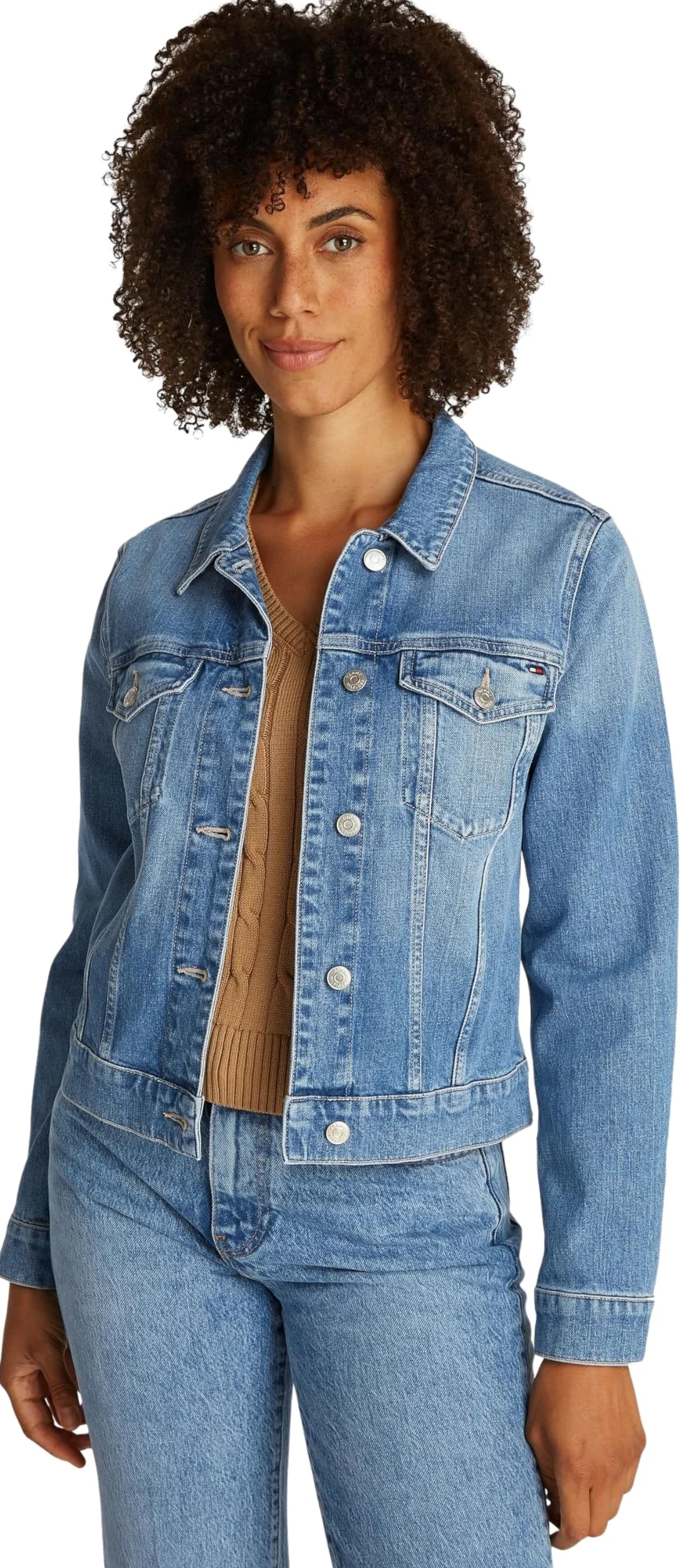 Tommy Hilfiger Cazadora vaquera Mujer Uma Slim Fit