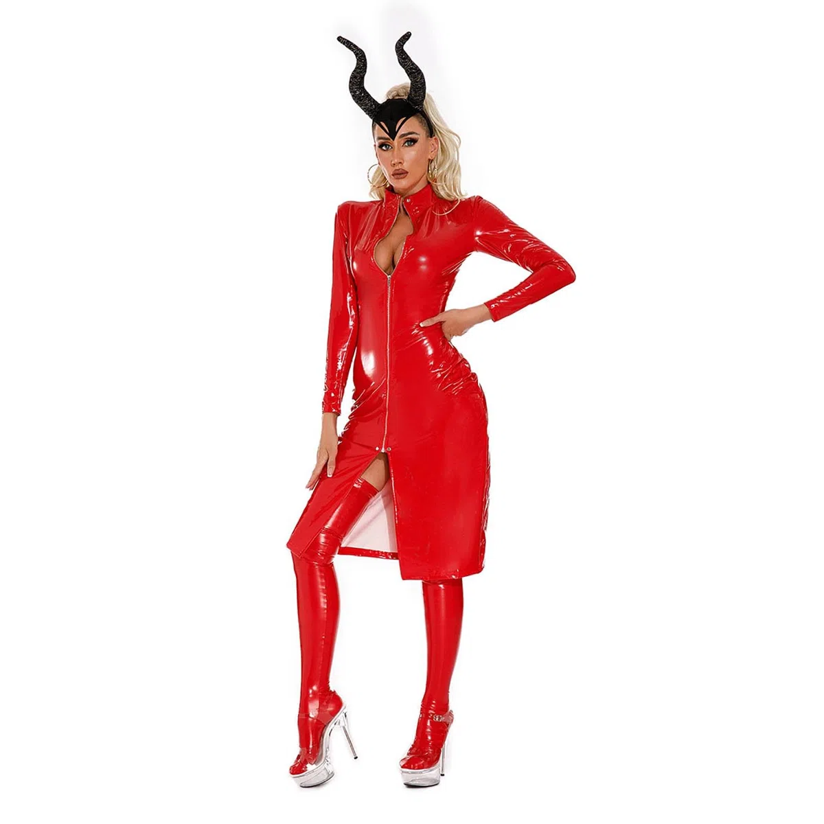 Genérico Conjunto Sexy Mujer Lenceria Picante Ropa Interior Disfraces Latex Tanga Erótico Talla Grande Picardias Cuero Abierta Hot Lencería