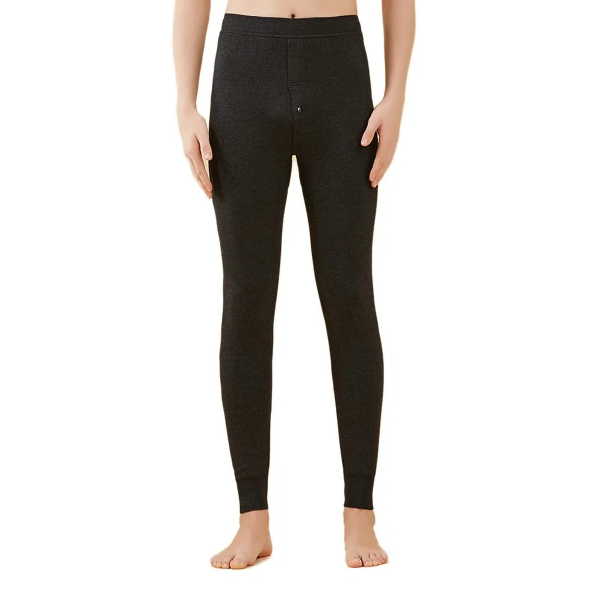 Mallas Hombre Deporte Leggings Deporte Pantalón Largo de Compresión,97.2% Cachemira