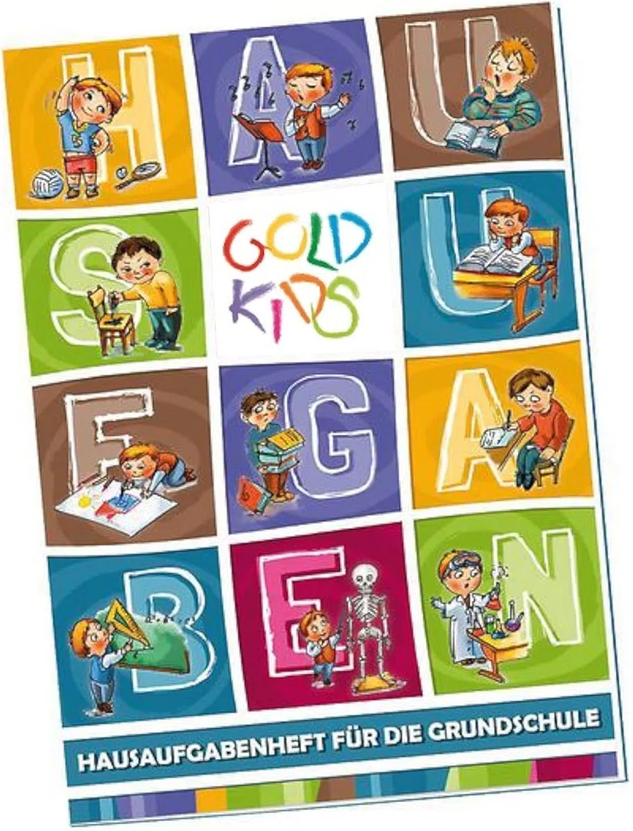 Goldkids - Mochila escolar para niños y niñas, juego de 4 - Mochila escolar para niños con estuche - Bolsa para zapatos y cuaderno de tareas - Diseño LOL - 1-3 Clase
