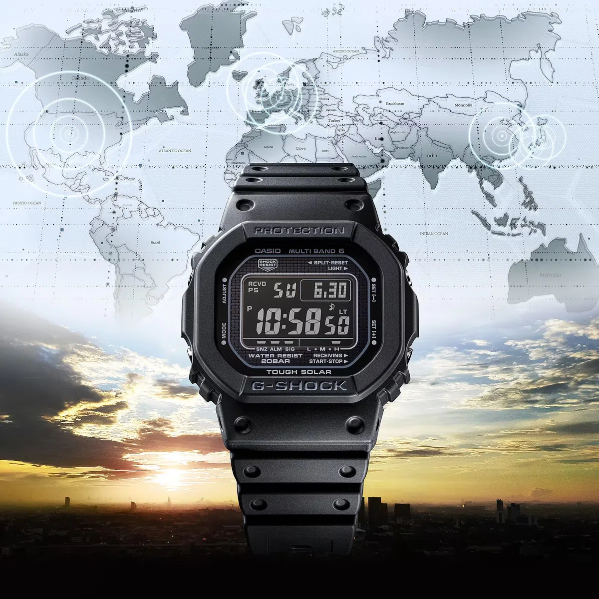 Casio GW-5000HS-1ER Reloj de Hombres
