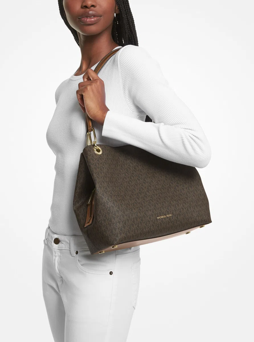 Michael Kors LG Shldr Tote, Hand Bag para Mujer, Talla única