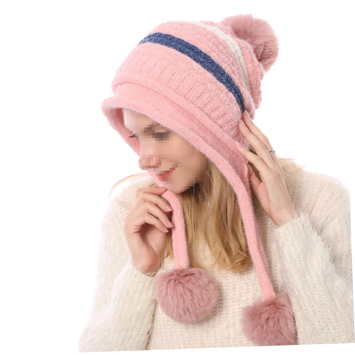 SHERCHPRY 2 Piezas Tocado Sombreros De Niños Orejeras para Niños Gorros De para Gorra para Hombres Cálido Gorro De Esquí Sombrero De Niñas Pequeñas De Las Mujeres Sombrero Cálido Invierno