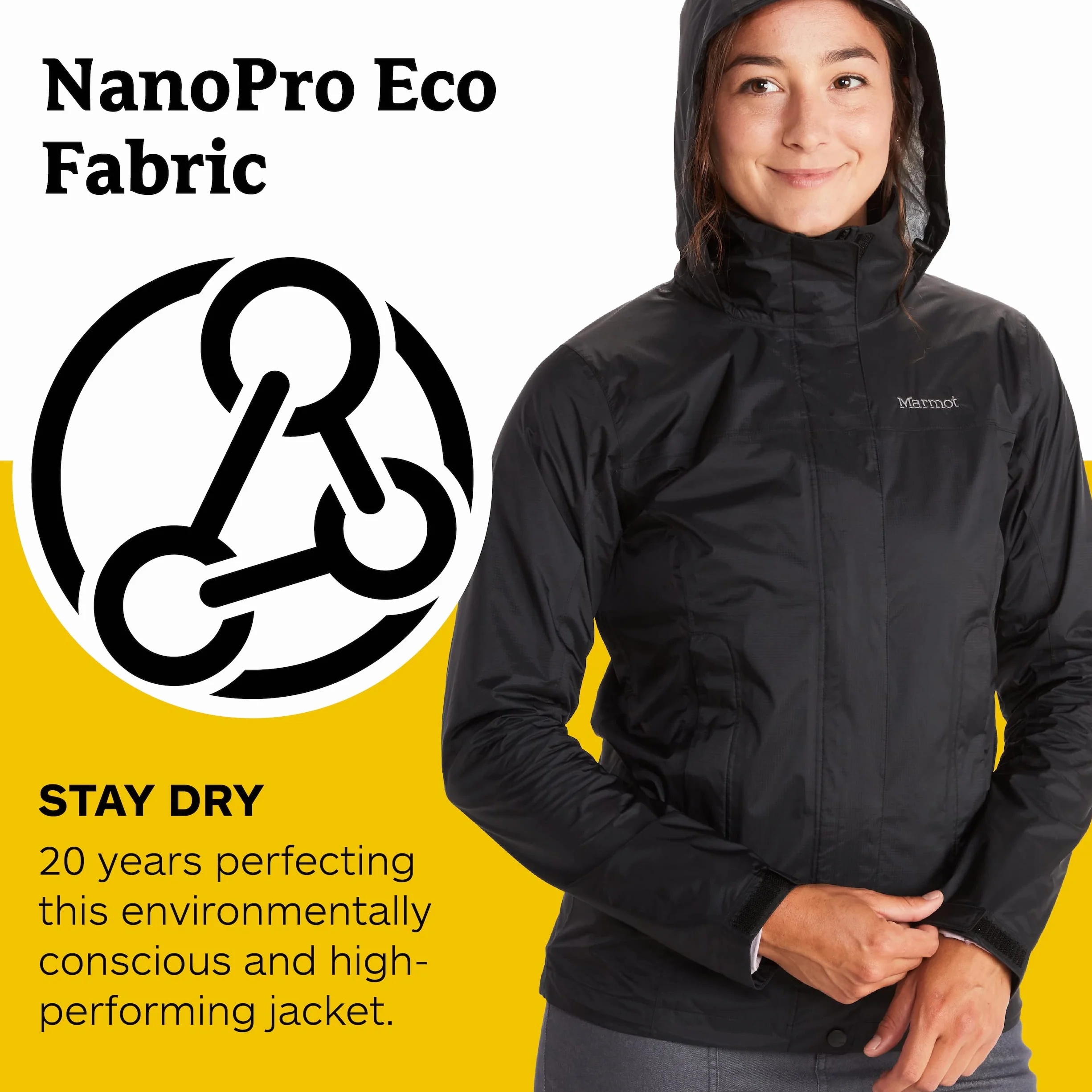Marmot PreCip Chubasquero Ligero Impermeable, Hombre, Impermeable, Cortavientos y Transpirable