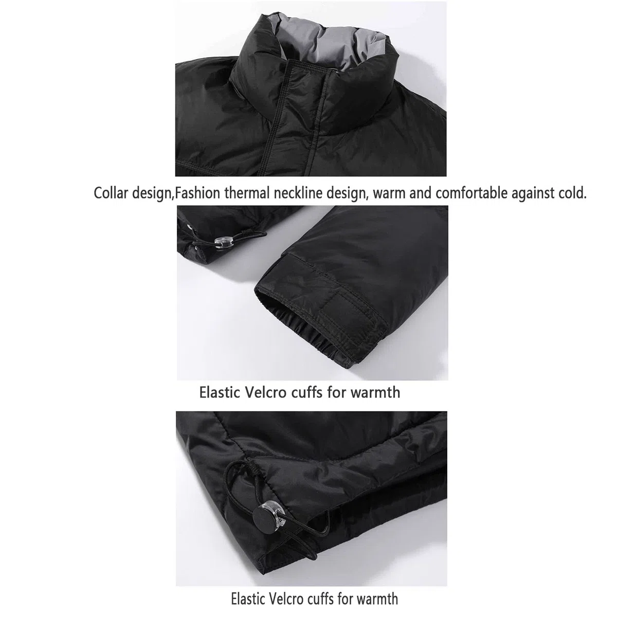 Chaqueta Plumas Plumíferos Chaquetas para Hombre Ropa De Abrigo Chaqueta De Plumas Abrigo De Plumas Ligeros Ligera Cálido Espesado Collar del Soporte Traje De Pareja