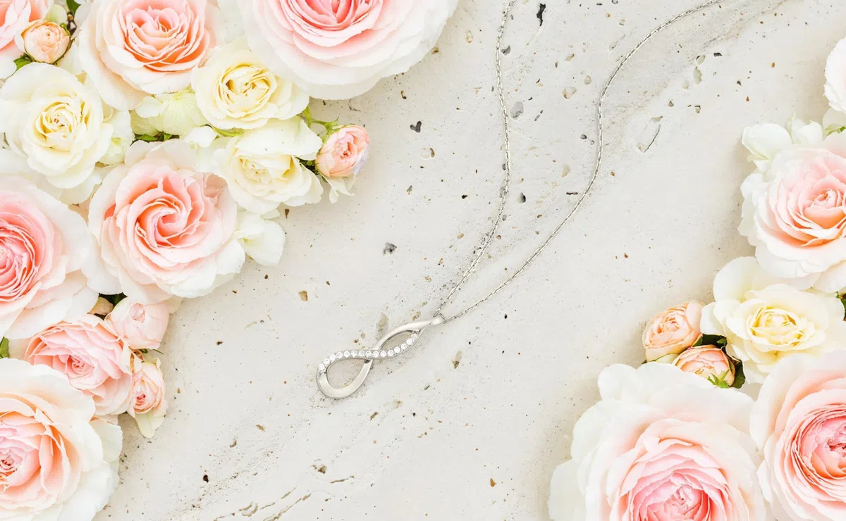 Sofia Milani - Collar para Mujeres en Plata de Ley 925 - Con Circonita - Colgante de Infinito