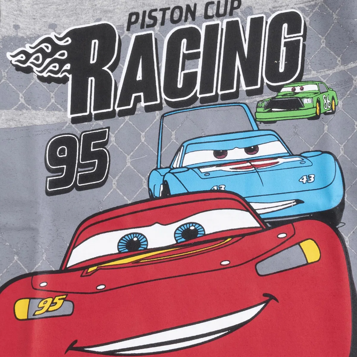 Disney Cars Lightning McQueen - Paquete de 3 camisetas de manga larga para niños pequeños y grandes