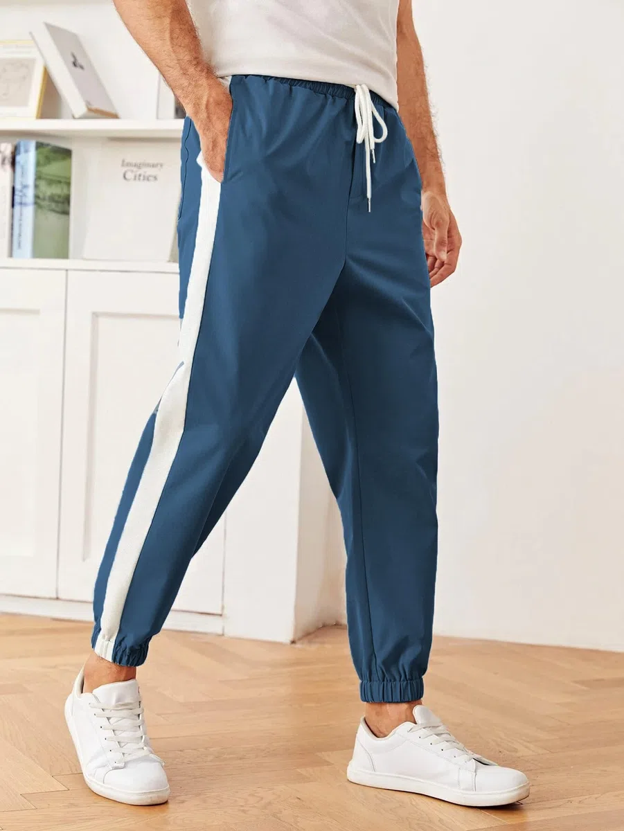 Lymio Pantalón de chándal de tiro medio para hombre