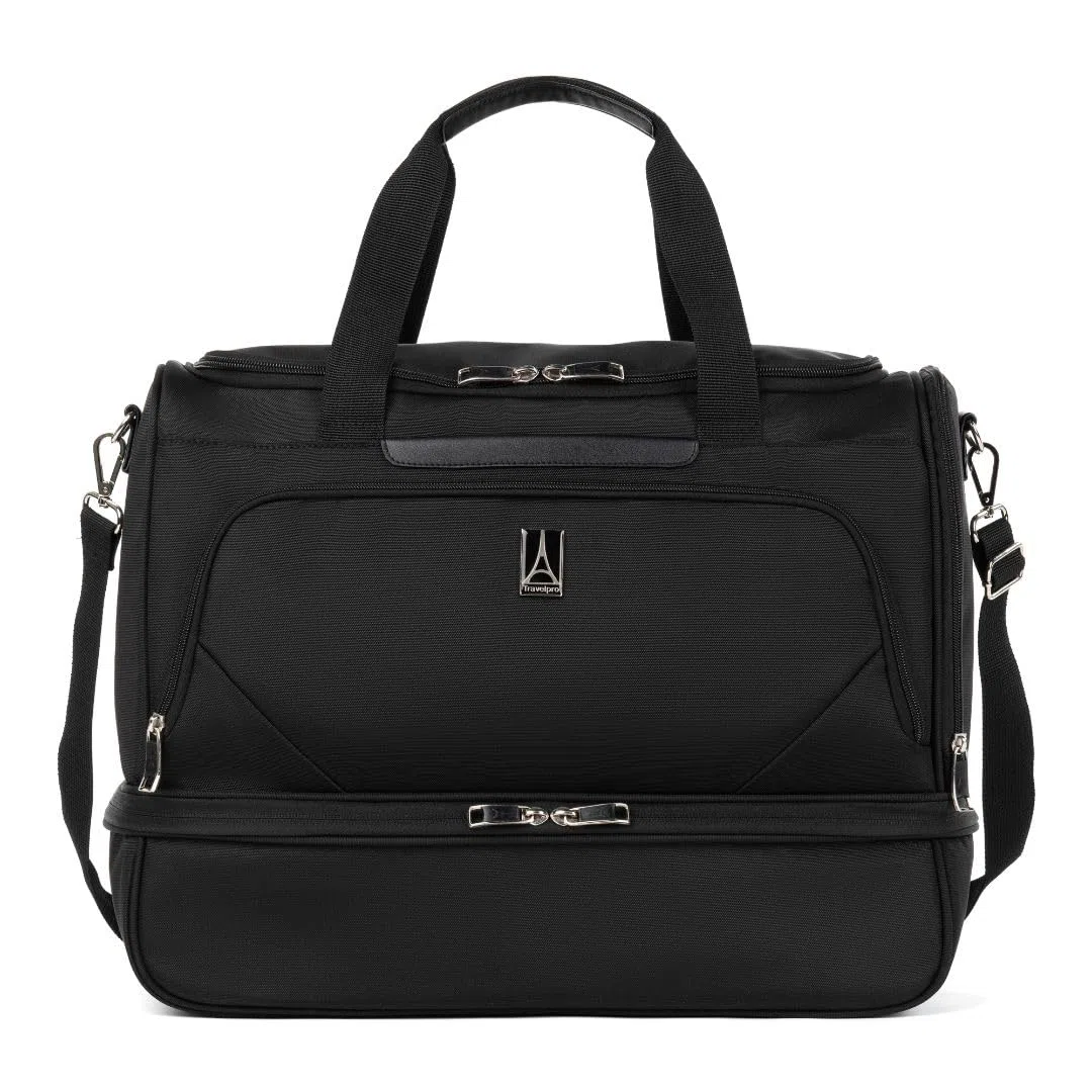Travelpro Maxlite 5 Softside Carry-on Weekender with Drop-Bottom Compartment, Lightweight Overnight Travel Duffel Bag, Men and Women, 19-Inch