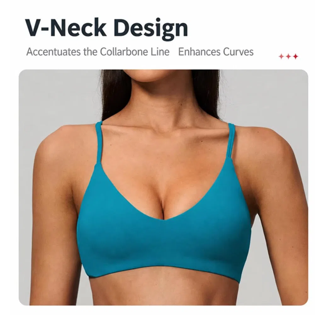 Conjunto Deportivo 2 Piezas para Gimnasio, Running y Yoga | Conjunto yoga 2 piezas, sujetador V tirantes regulables, leggings largos talle alto elevaglúteos sin costuras suaves elástico