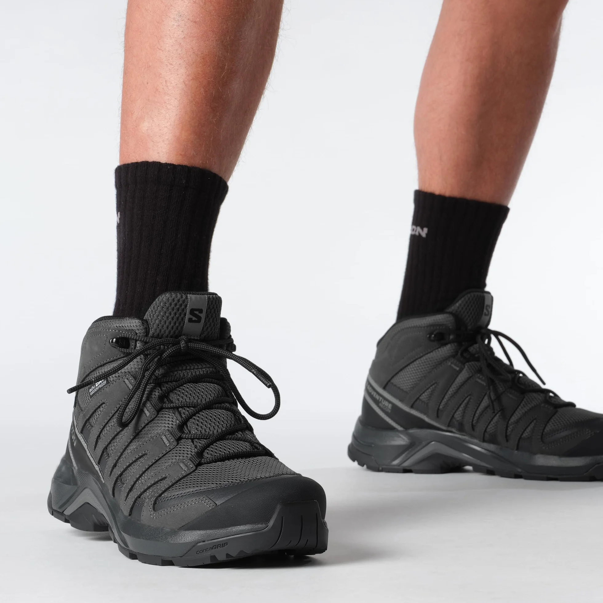 Salomon X Ultra 360 Leather Gore-Tex Impermeables Zapatillas de Senderismo para Hombre
