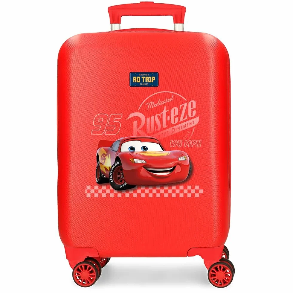 Disney Cars Trip Equipaje- Equipaje para niños, Niños, Rojo