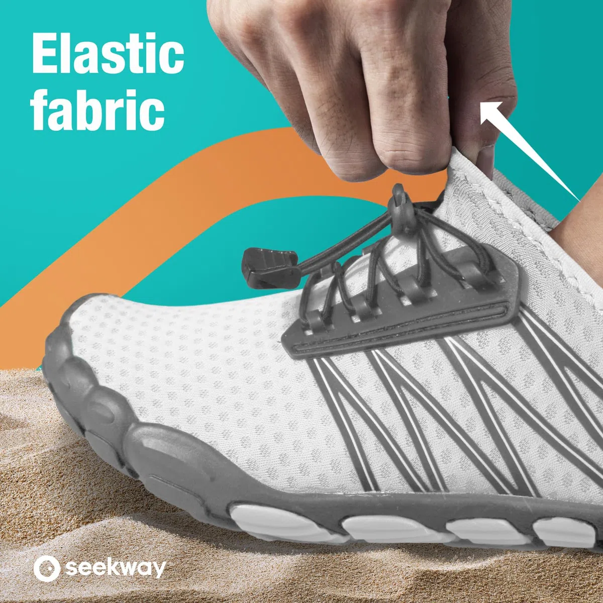 SEEKWAY Zapatos de agua para hombres y mujeres adultos, de secado rápido, para playa, natación, río, piscina, lago, senderismo, kayak, surf