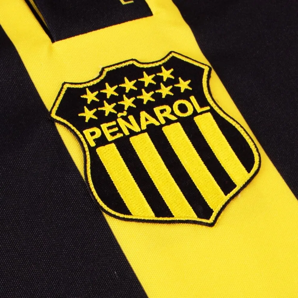 Copa - Camiseta de Fútbol - Hombre - CA Penarol 1997 - Retro - Manga Corta - Amarillo - 100% poliéster