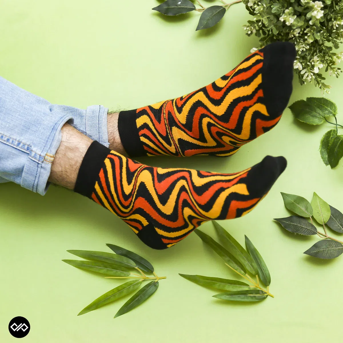 DYNAMOCKS Calcetines de algodón peinado para hombre y mujer (paquete de 4) (multicolor, talla única)