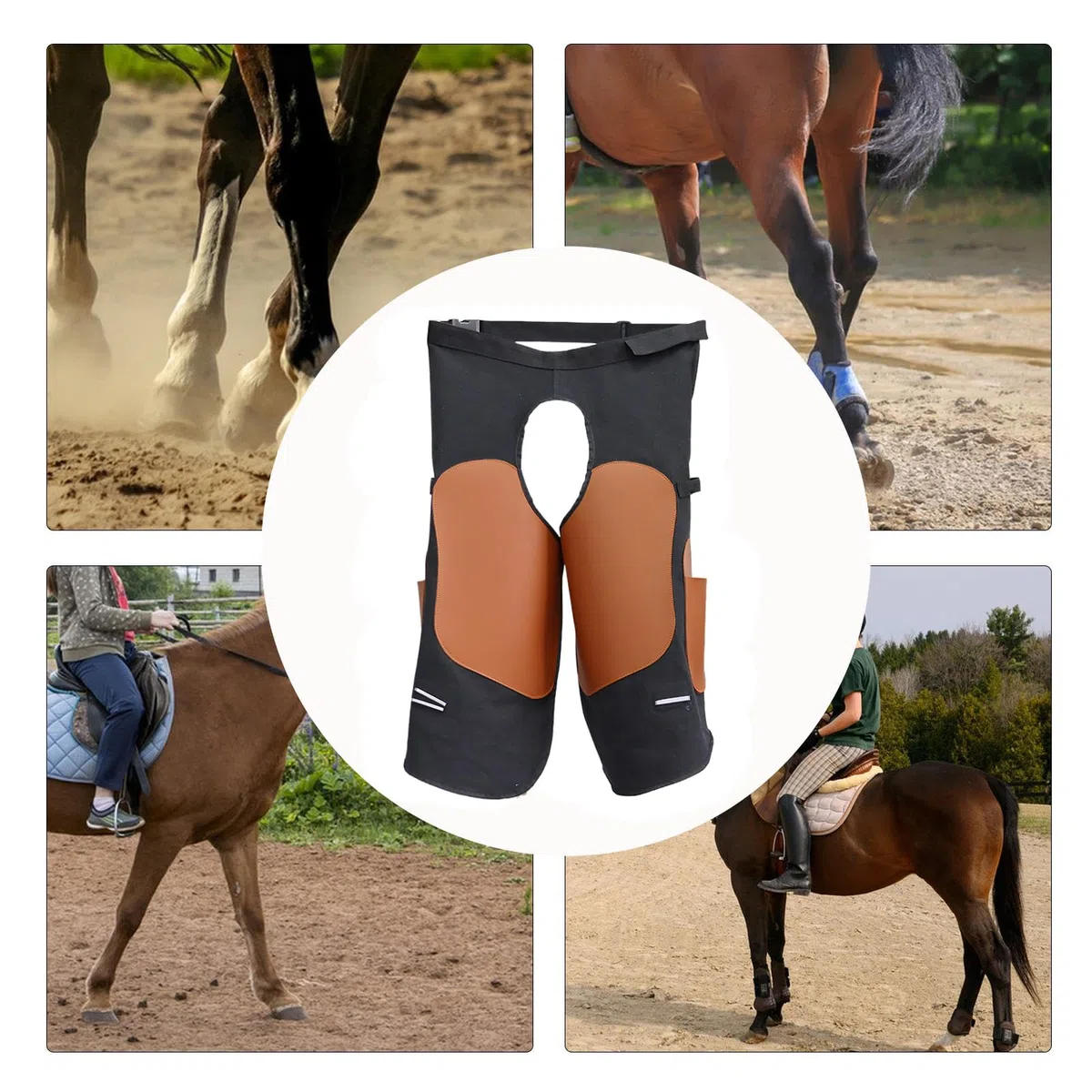Delantal De Herrador Para Herraduras De Caballo Protección Ajustable | Mandil para Soldador Para Carpintero Mecánico Maquinista Bombero Y