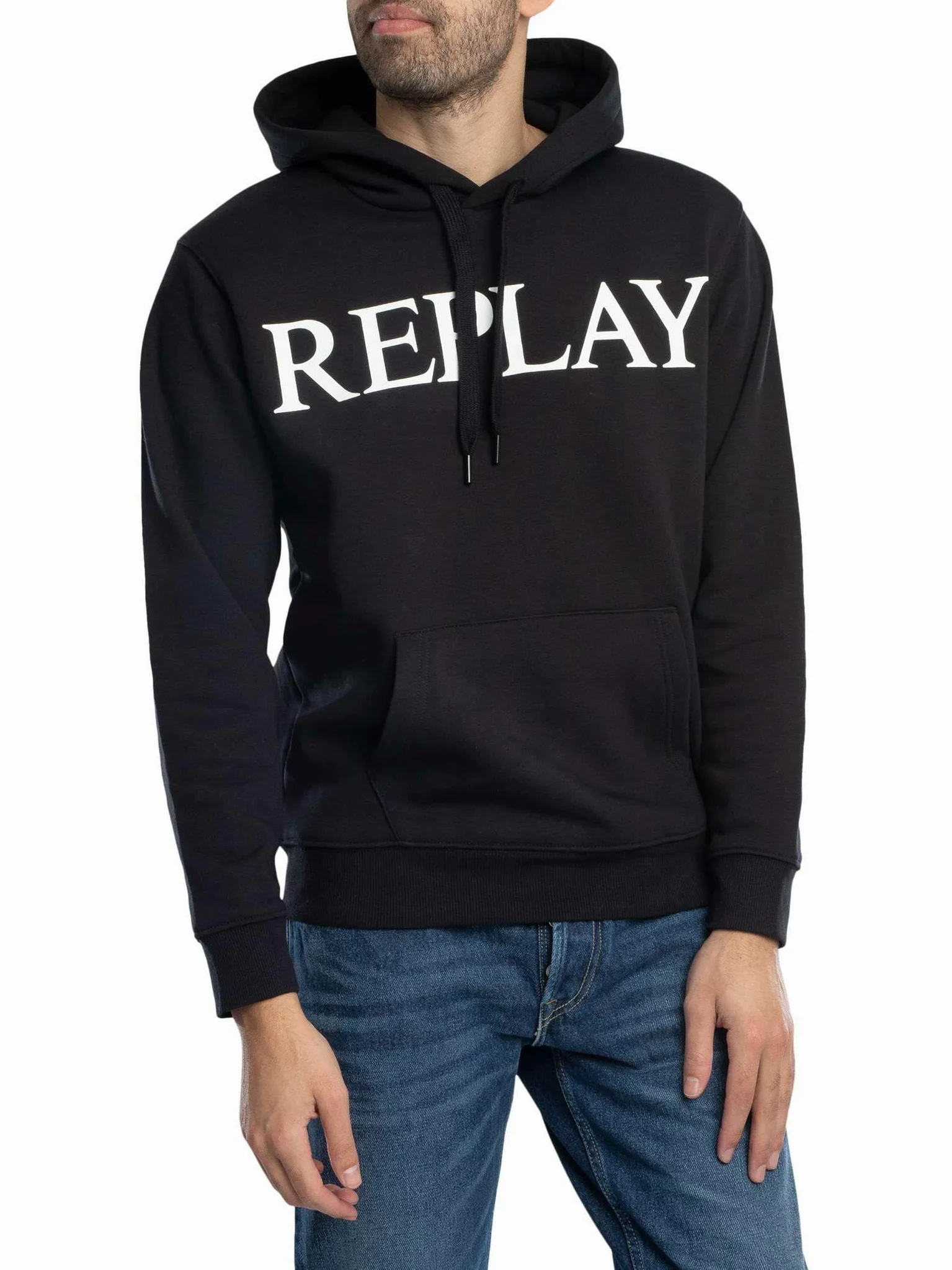 Replay M3104 Sudadera con Capucha Hombre