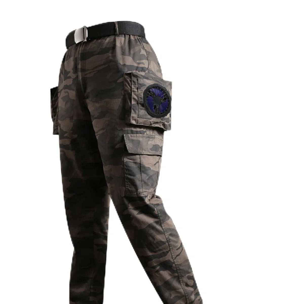 Pantalones de ventilador, pantalones con aire acondicionado para hombres, adolescentes, ropa de trabajo refrescante para exteriores, ciclismo, jardinería, viajes, pantalones de ventilador