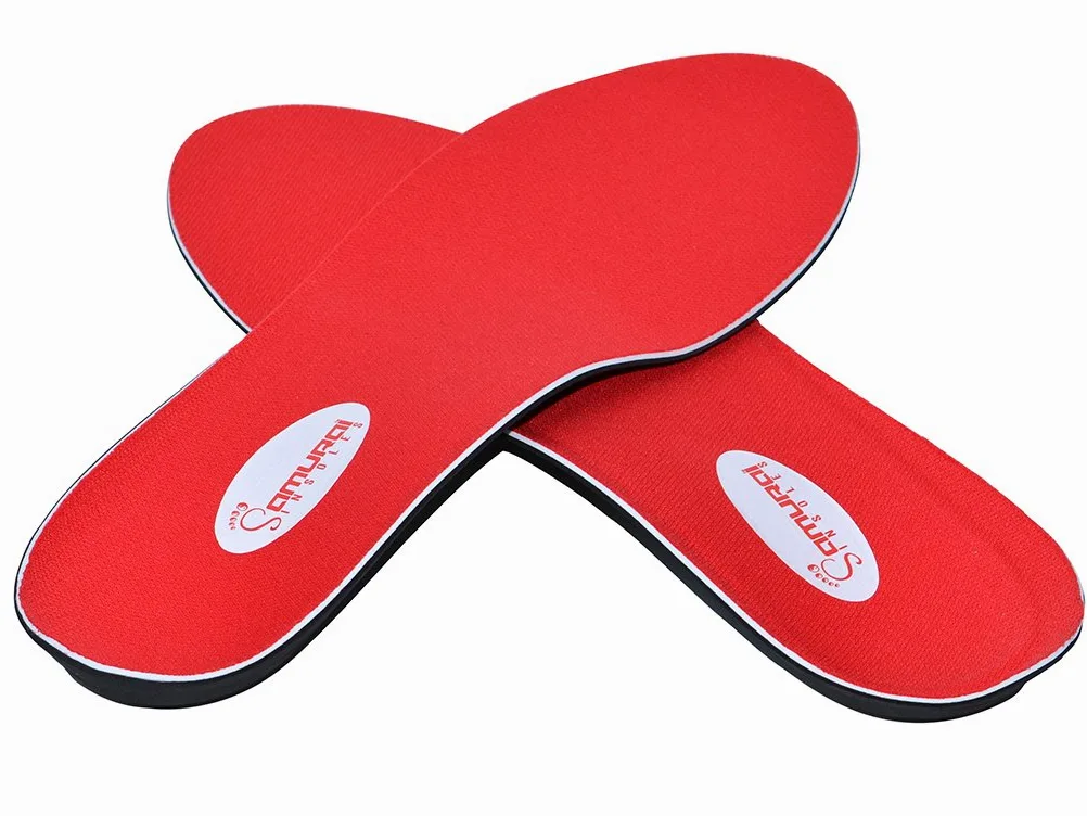 Samurai Insoles Alivio instantáneo ortesis para pie plano para hombres o mujeres-entrega de Happy Feet utilizando nuestra probada apoyo arco zapato insertar