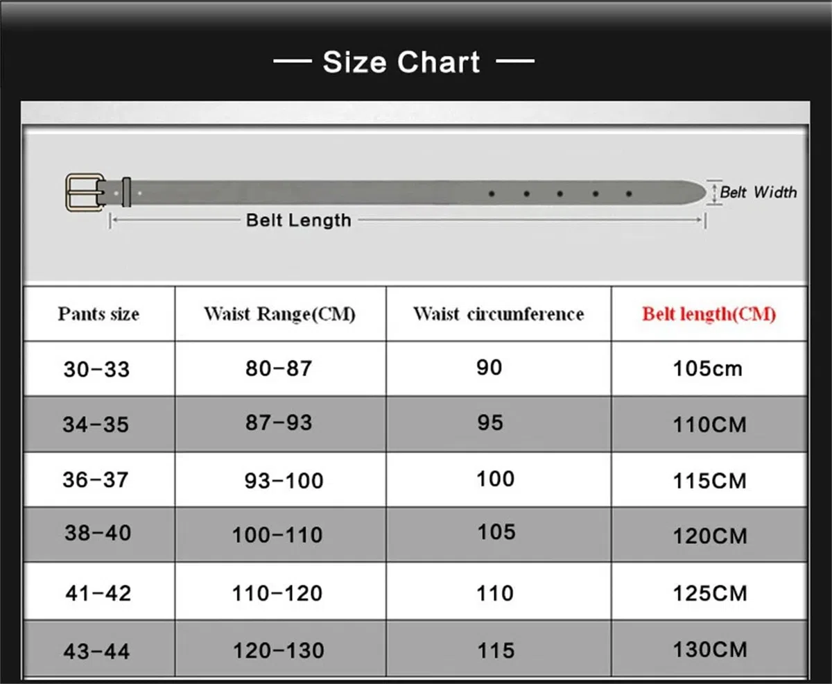 Cinturón De Piel De Vaca Gruesa De 4,3 Cm Para Hombre, Cinturón De Diseñador De Lujo, Hebilla Doble, Cinturón Para Pantalones Vaqueros