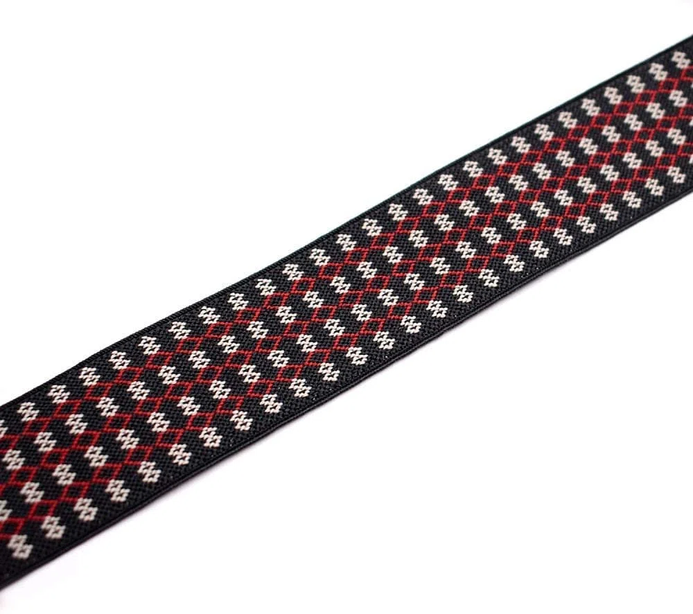 Tirantes for pantalones de hombre, Tirantes en forma de X for hombre Clips de metal fuertes Tirantes jacquard de tartán for hombre 6 clips Y-Back Elástico ajustable Tirantes duraderos for hombre Tiran
