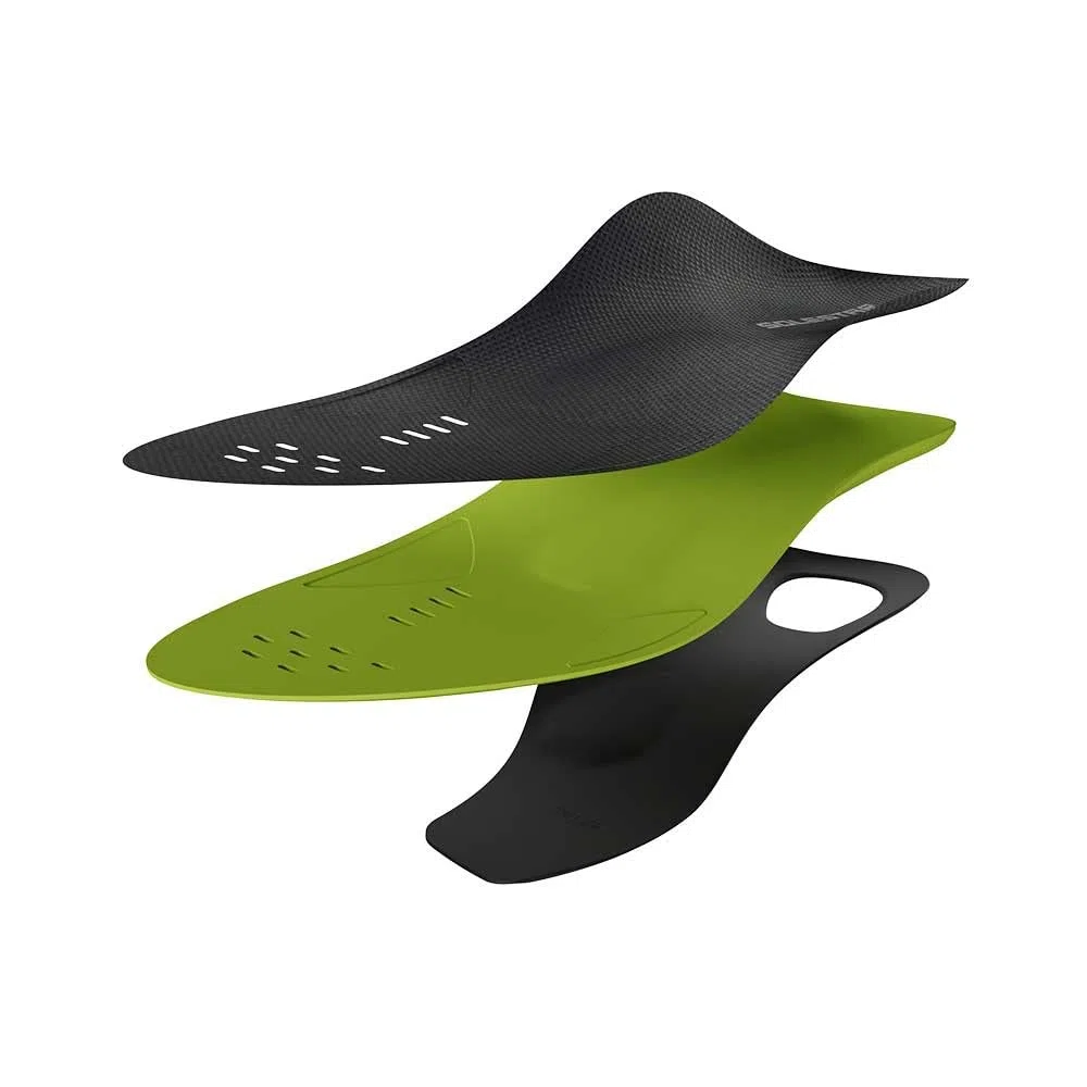 Ergon IP Pro Solestar Plantilla, Unisex, Negro/Verde, 42/43