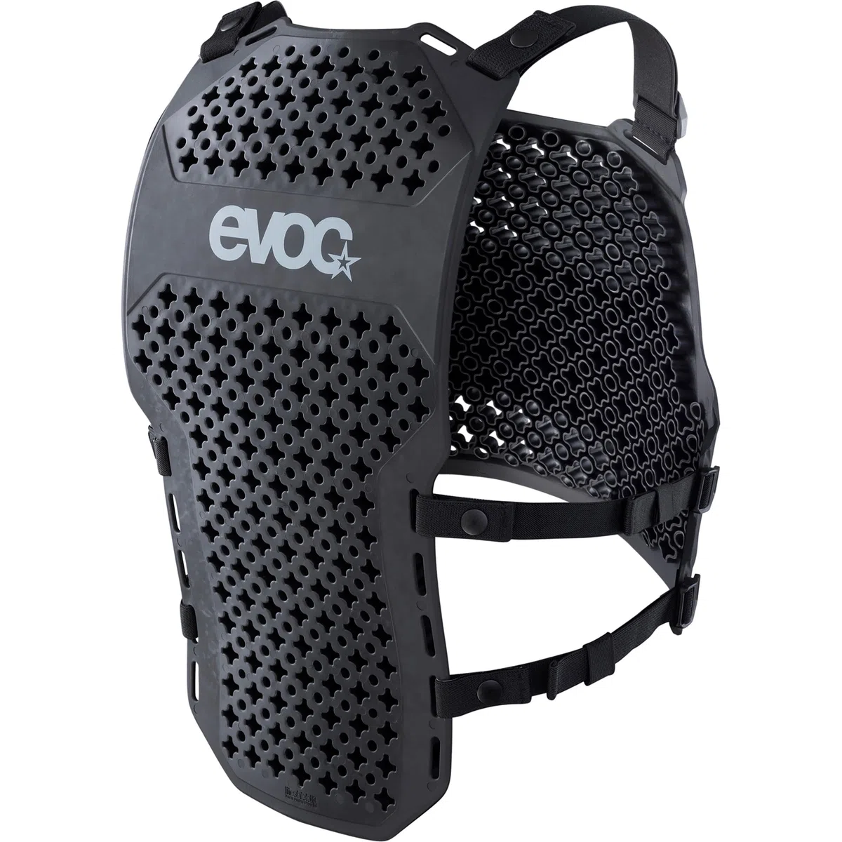 EVOC Torso Protector, Protective Vest (Back and Chest Protection, New LITESHIELD Flex Protector Technology, Maximum Flexibility, Insensitive to Temperature, 3D Ventilation, Size:
