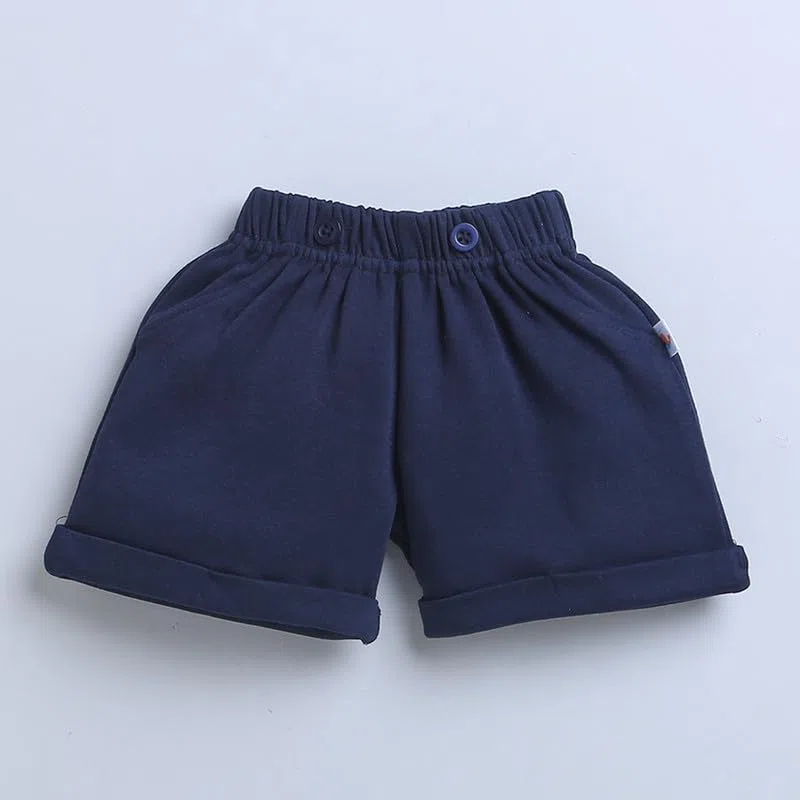 BUMZEE Body y pantalón corto de algodón estampado para niño