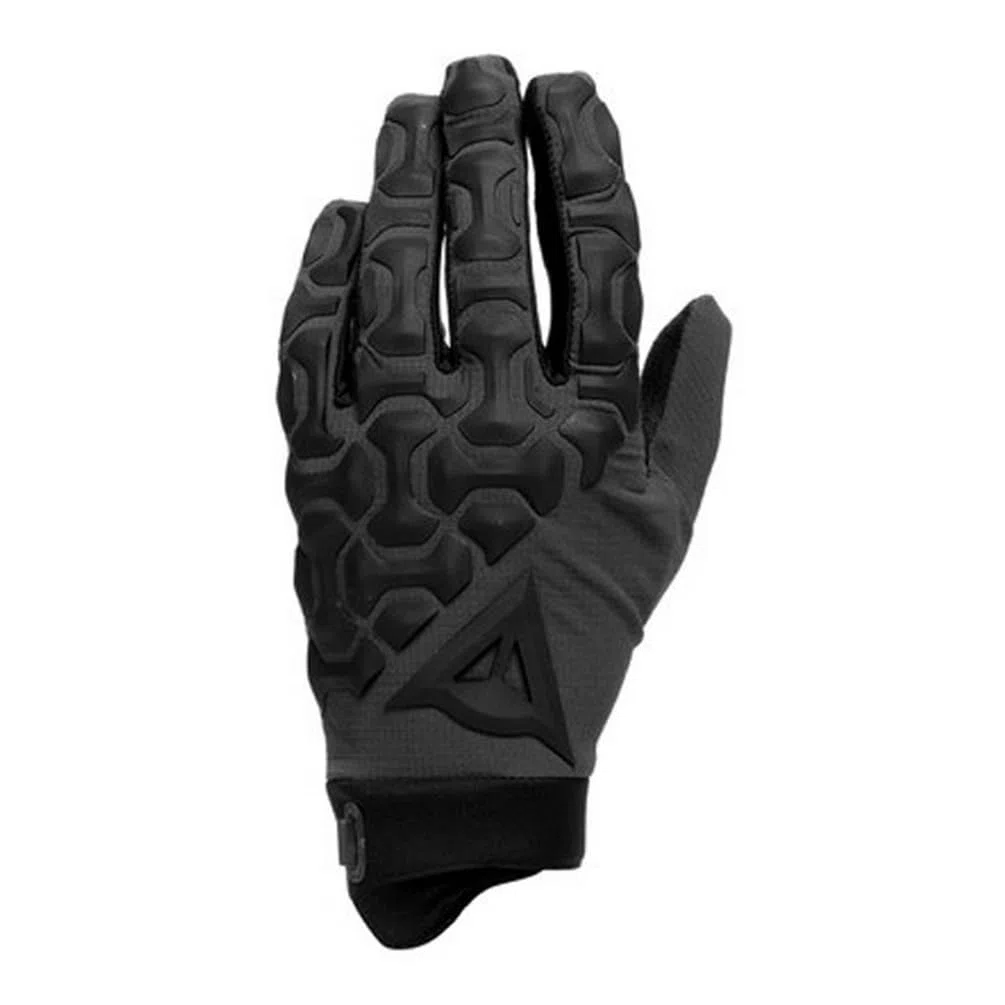 Dainese - HGR Gloves Ext, guantes MTB con patrón protector antiabrasión, compatibilidad con pantalla táctil, unisex, negro/negro