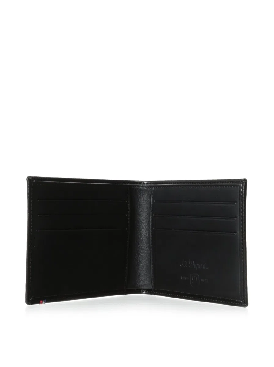 Stratton Essential Supply S.T Dupont D-180000 - Cartera de Piel con 6 Tarjetas de crédito, Color Negro