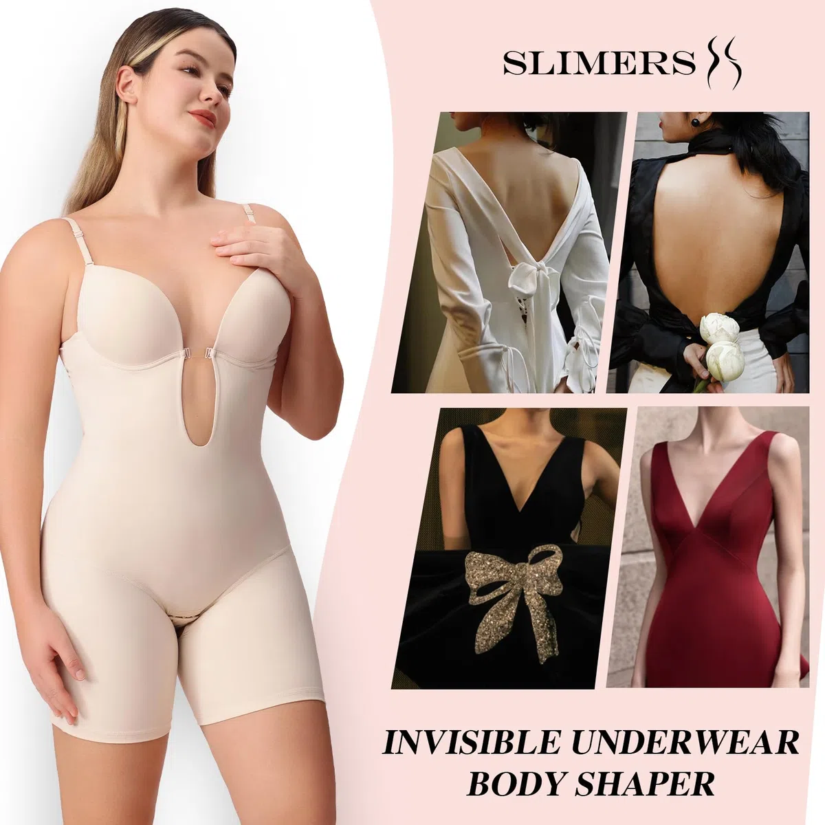 Slimers Shapewear Bodysuits 0062 Bodi modeladora Mujer