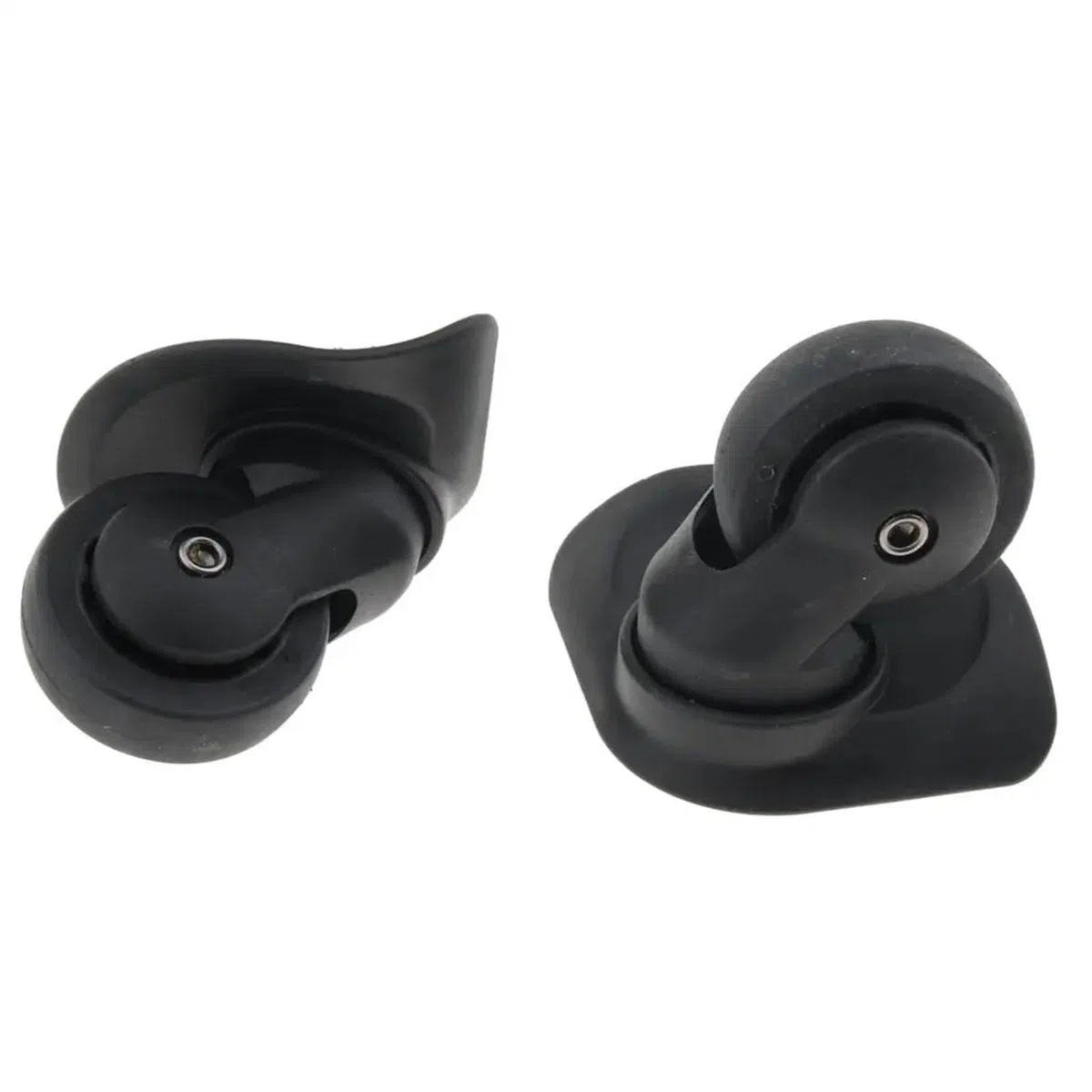 Rueda para Maleta de Viaje 1 Par De Ruedas Fijas For Maletas, Carros Y Equipaje - Resistentes Al Desgaste con Rodamientos