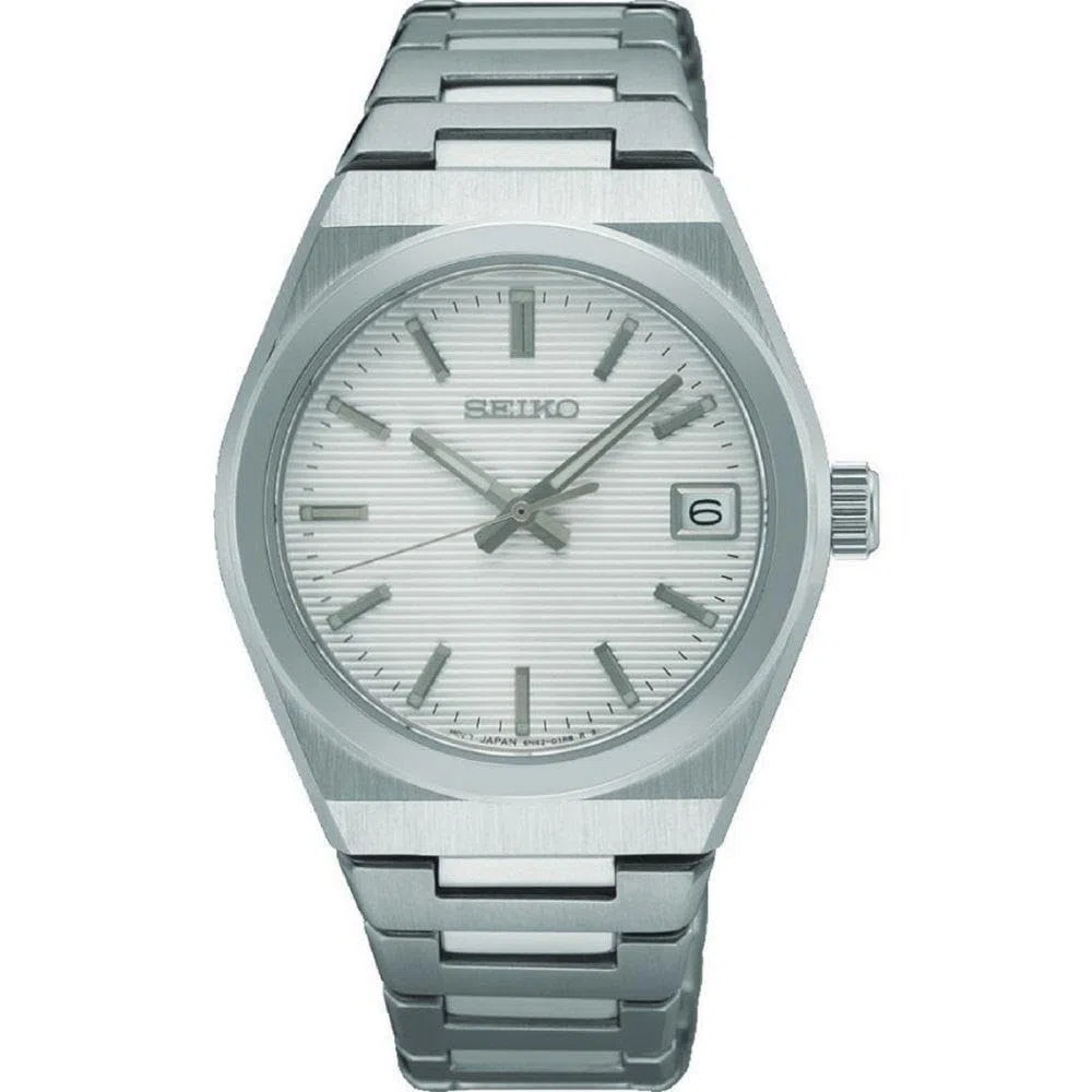 Seiko Reloj Analógico para Mujeres de Cuarzo con Correa en Acero Inoxidable