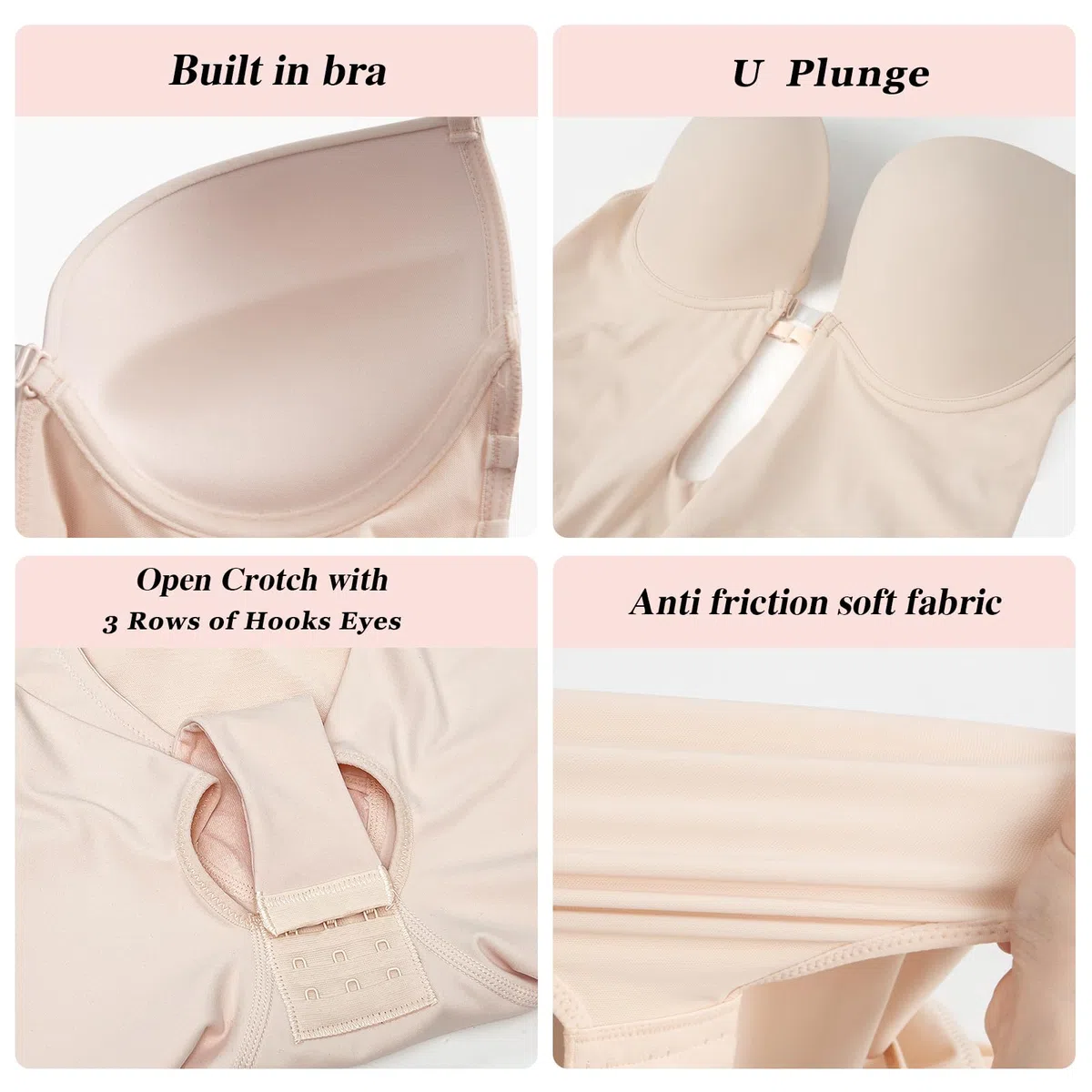 Slimers Shapewear Bodysuits 0062 Bodi modeladora Mujer
