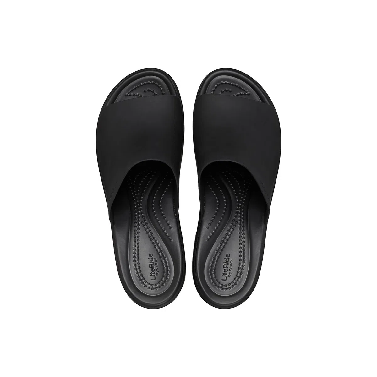 Crocs Sandalias Brooklyn de tacón deslizante para mujer