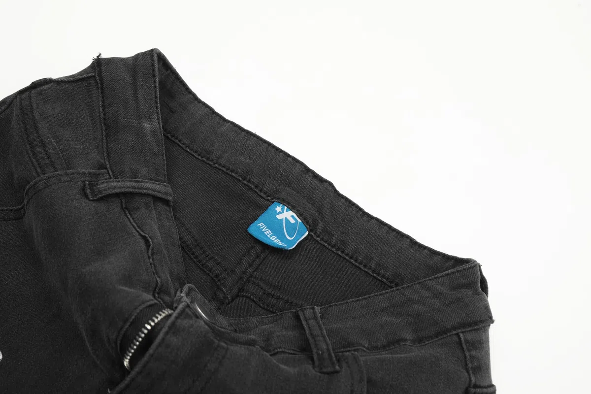 Jeans para Mujeres niñas Jeans Bootcut de Cintura Alta Y2K Pantalones de Mezclilla elásticos Parte Inferior de Campana Vintage