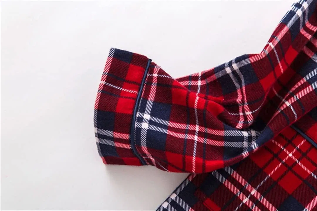 Conjunto de Pijama de Invierno para Mujer,Franela de algodón, Pantalones Largos, Traje para Mujer, Ropa de Dormir, 15 L
