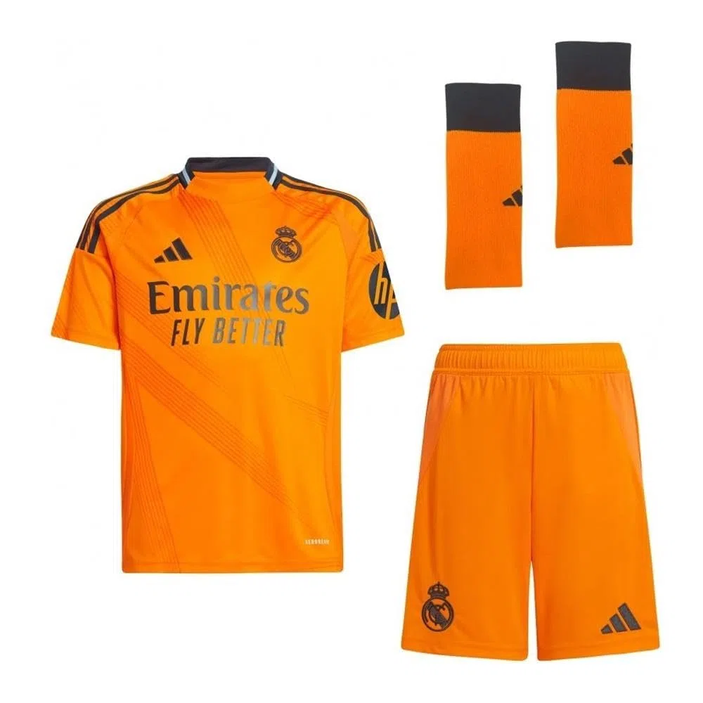 adidas Real Madrid - Mini kit de ropa exterior 24/25