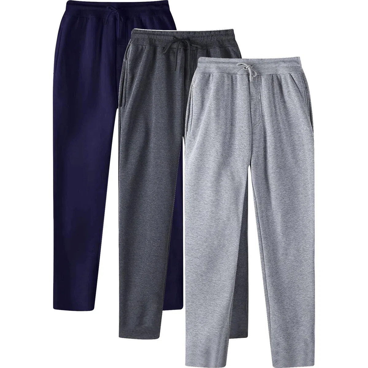 Pantalón Jogger Hombre Pantalónes Chandal Hombres Jogger Pantalonses Deportivos con Bolsillo Forrado con Felpa Cintura Elástica De Treino Gimnasio Chinos Bolsillos