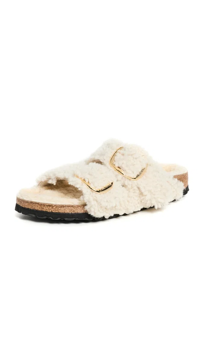 Birkenstock Sandalias Arizona con hebilla grande para mujer