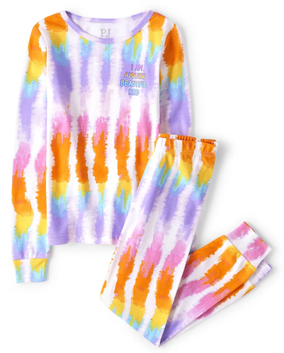 The Children's Place 100% Cotton Long Sleeve Top And Pants,2 Piece Pajama Set Juego de pijama Unisex bebé