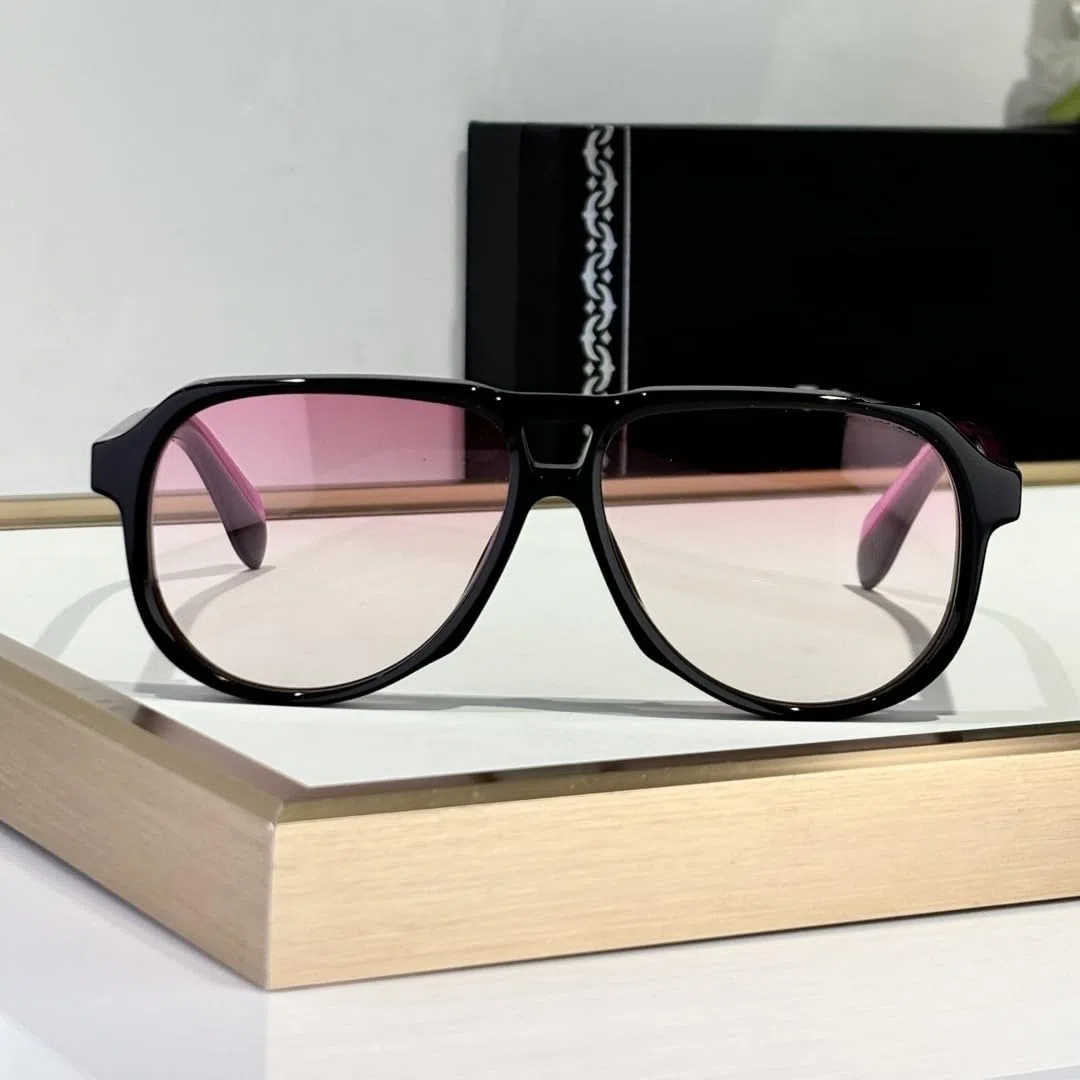 Gafas de sol de moda para mujer, montura de acetato para hombre.