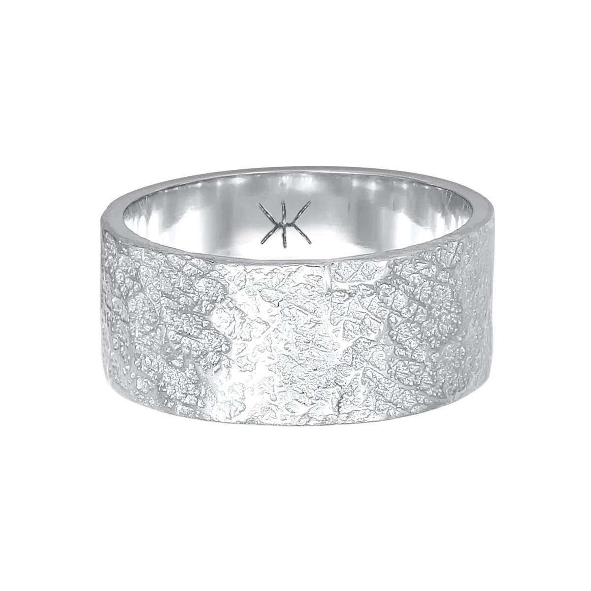 Kuzzoi - Anillo de plata de ley 925 para hombre (9 mm) con diseño de anillo pulido, talla de anillo de plata de ley 925, 60-66