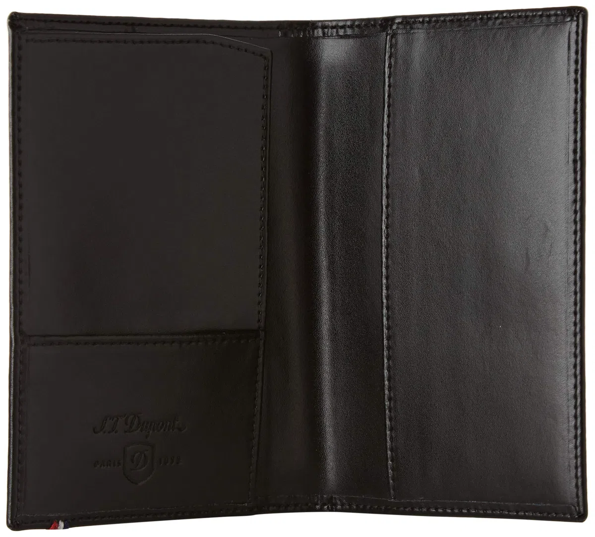 S.T Dupont D-180012 Line D - Funda de Piel para Pasaporte, Color Negro