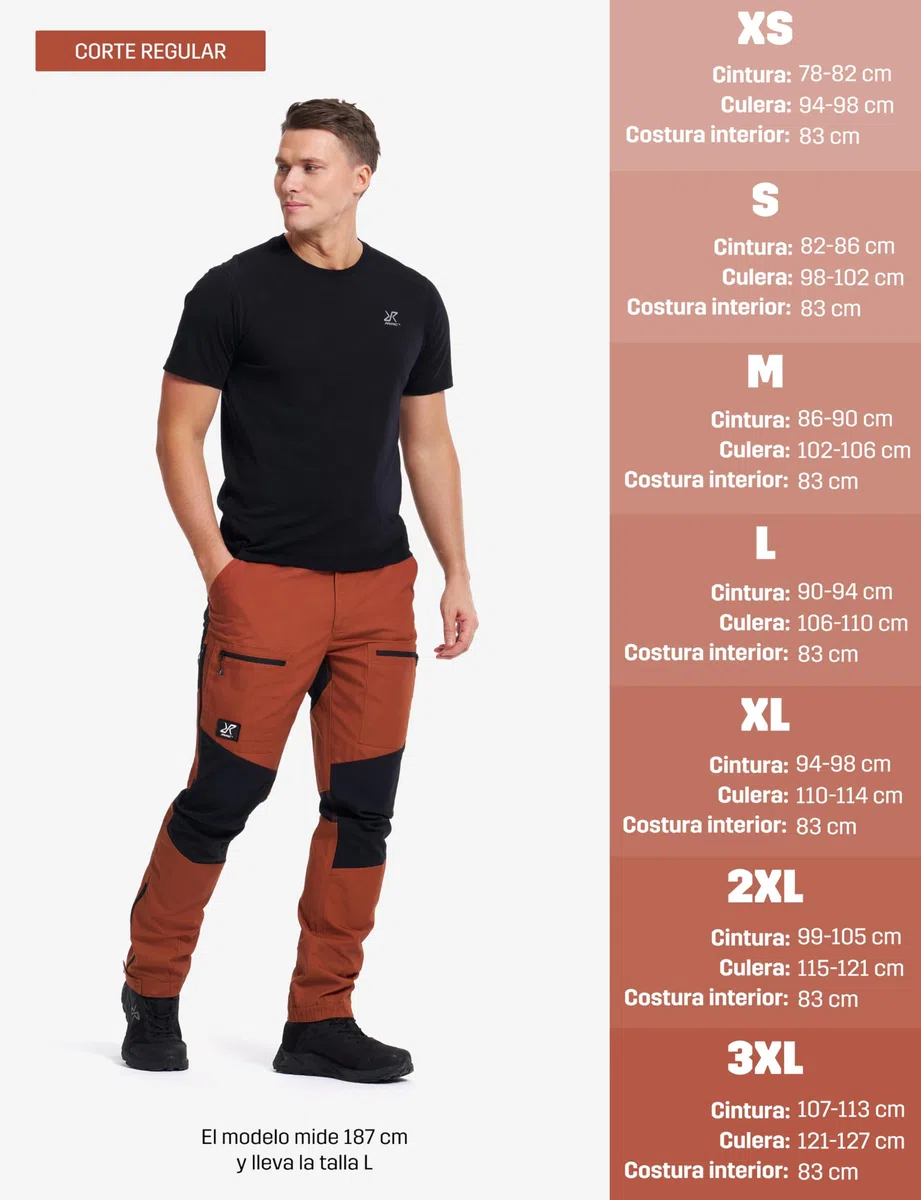 RevolutionRace Nordwand Pro Pants para Hombre, Pantalones Cargo, Senderismo