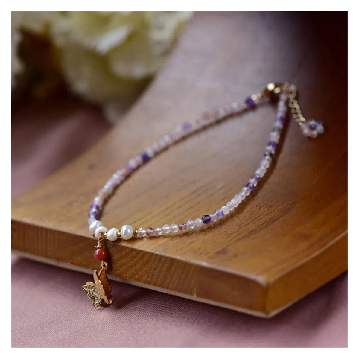 Pulseras de Tobillo Tobillera de Mujer Tobillera de Cadena de pie con Dije de Mariposa para Mujer Accesorios de joyería de Playa Tobilleras de Mujer