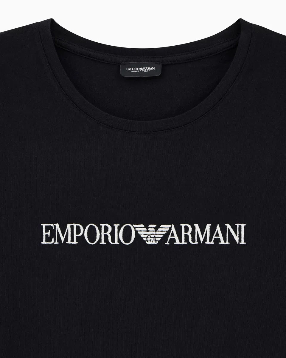 Emporio Armani Everyday Cotton T-Shirt Camiseta Mujer (Pack de 1)